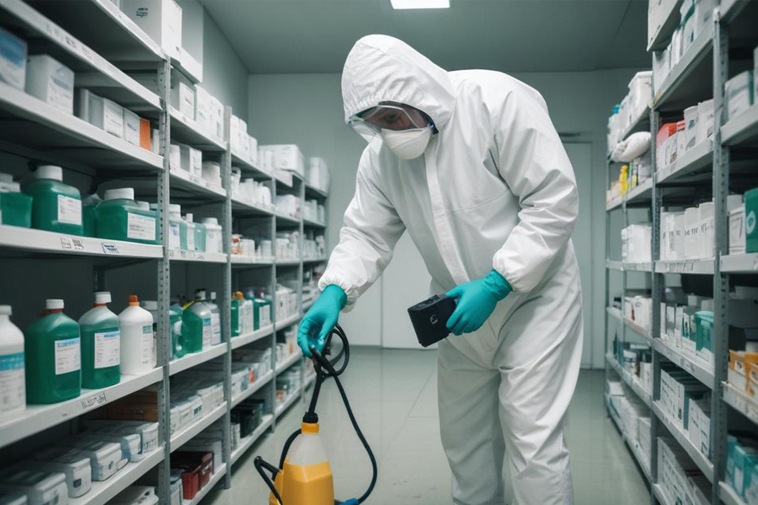 Why is pest control important in the pharmaceutical industry?